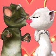 Tom-Cat-Kissing