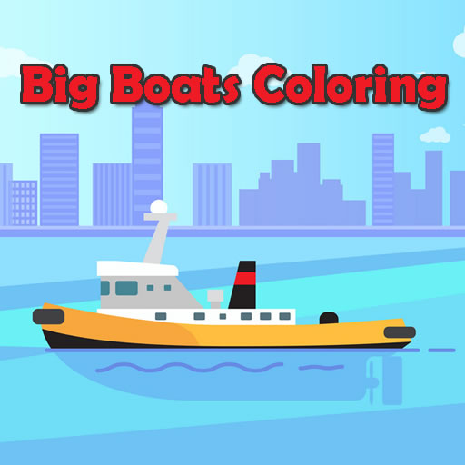 Big Boats Coloring