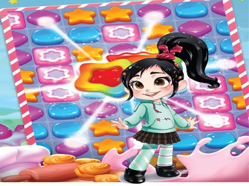 Play Vanellope Von Schweetz Sweet Matching Game