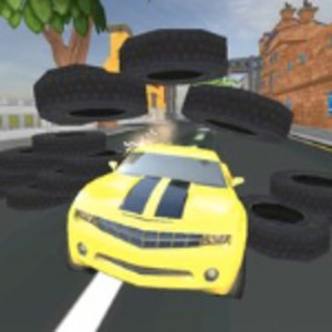 Cartoon Stunt Car